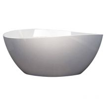 Jacuzzi - Bañera independiente 150 x 80 isla ilusión Acrílico blanco