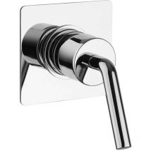 Miscelatore incasso doccia Lumos in ottone cromo di Jacuzzi Cromo