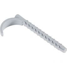 Jäger Direkt 743120 Support de câble 743120 Plage de Ø du faisceau 8 mm (max) pour montage par emboîtement dans la maçonnerie, sans halogène, sa