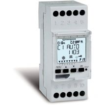 Perry - Wallair 1IO3091 Zeitschaltuhr digital Wochenprogramm, Jahresprogramm 3500 w IP20 Zufallsfunktion,