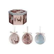 Boule de Noël – Coffret de 14 ornements en mousse incassable – 7,5 cm – Décoration de Noël – HOUSE OF SEASONS