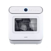 Comfee Mini Lave-vaisselle mini plus pose libre TD305-W L42cm 58db avec 3 couverts 8 programmes Commande tactile Blanc