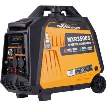 Groupe électrogène inverter 3500W LPG/essence 4 temps avec prises USB et 230V générateur électrique de puissance silencieuse numérique pour le garage 