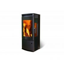 Poêle à Bois en Acier 9,1kW SUPRA Anaya Tri-vision Eco Design - FR9010590B