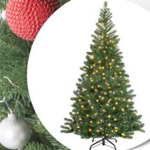 Casaria - jamais utilise] Sapin de Noël 140cm, y compris les lumières de sapin de Noël