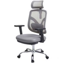 Sihoo - jamais utilisé] chaise de bureau chaise de bureau, ergonomique, soutien lombaire réglable et accoudoir, gris