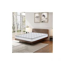 STANEW Matelas en Mousse, Épaisseur 22cm, Mousse A Mémoire Matelas de Forme Respirante, Matelas Réversible des deux côtés, Rembourrage Super doux, 