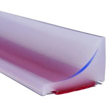 100cm Transparent Barrier de Douche-Anti DéBordement pour Douche à L'Italienne Silicone Auto-AdhéSif Barrages de Seuil Douche Barrière Douche et 