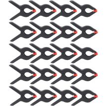 20-pack Pince à Ressort de Toile de Fond en Mousseline 6,5cm Pince Robuste pour Fond Photo Studio Photographie, Toile, Création ou Utilisation à 