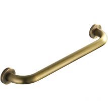 Barre d'appui de 40 cm pour salle de bain, barre d'appui en laiton pour salle de bain, poignée de sécurité pour personnes handicapées, personnes âgées