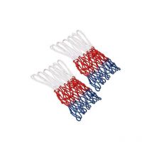 Filet de basket professionnel 2 pièces, filet de remplacement de basket-ball, filet pour panier de basket, panier de basket, 3 couleurs, filet pour 