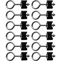 Lot de 12 vis pour trampoline - Accessoires de trampoline - Fixation pour grand trampoline et petit trampoline-DPZO