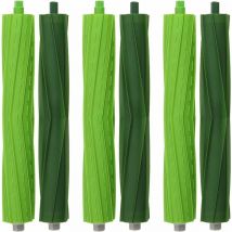 Lot de 3 rouleaux extracteurs compatible avec Roomba E5 / i7. Kit d'accessoires de rechange pour brosse centrale Extracteur E5 E6 i7 i7+. Pièces de 