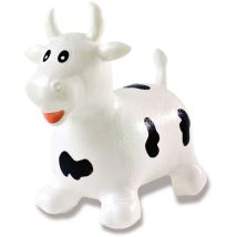 Jamara Hüpftier Kuh Weiß/schwarz Mit Pumpe (460318)