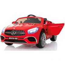 Ride-on Mercedes-Benz amg SL65, Kinderfahrzeug ,rot, 12 v - Jamara