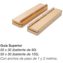 Mengual - Jambages en feuille simple largeur 1Mt Mdf 105 - Jambages plaqués en feuille simple plaster 105 de 1m. portes en bois