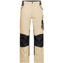 James&nicholson - Arbeitsbundhose Jn832 Gr. 52 Stone/black