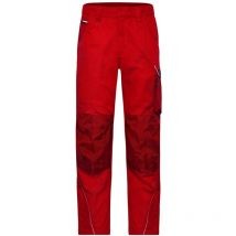 Arbeitshose JN878 Gr. 98 red - James&nicholson