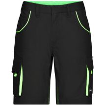 Bermuda JN872 Gr. 60 black/lime-green - James&nicholson