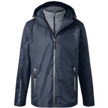 Funktionelle Doppeljacke Herren JN1154 Gr. 2XL navy/silver - James&nicholson
