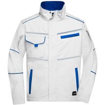 James&nicholson - Funktionelle Jacke Jn849 Gr. 2xl White/royal