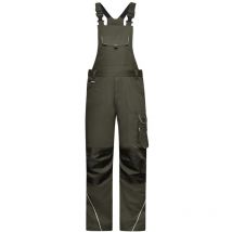 James&nicholson - Funktionelle Latzhose Jn879 Gr. 110 Olive