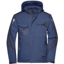 James & Nicholson Professionelle Softshelljacke Mit Innenfutter Jn824 Gr. 5xl Navy/navy