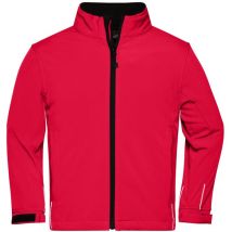 Softshell Jacke Kinder JN135K Gr. 122/128 red - James&nicholson