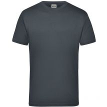 Workwear T-Shirt Herren JN800 Gr. 6XL carbon - James&nicholson