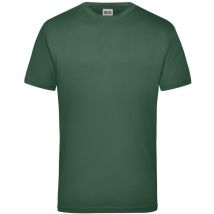 Workwear T-Shirt Herren JN800 Gr. 6XL dark-green - James&nicholson