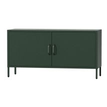 Jan Nowak Fernsehschrank Rosa Tv Schrank Tv Mit Beinen Board Für Wohnzimmer, Schlafzimmer Metall Fernsehtisch Mit Türen Und Stauraum, 115 X 59,5 X 40 