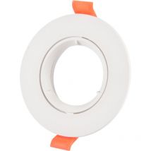Anello circolare orientabile per gu10 tagli bianchi da 75 mm e cerchi - Jandei