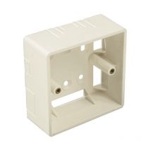 Jandei - Boîtier de surface pour mécanismes 8686 mm accessoires led en pvc beige clair