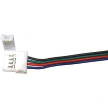 Jandei - Connecteur rgb 10mm union 4 contacts câble 15cm Accessoires led Multicolore