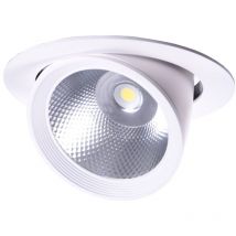 Downlight led 30W Rond Inclinable 3000K Blanc Downlight Inclinable - Jandei