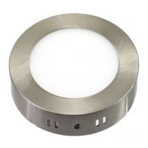 Downlight led 6W 4200K surface ronde en acier Downlight et plafonniers led - Jandei