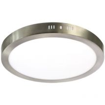 Downlight led 24W 6000K surface ronde en acier finition Downlight et plafonniers led - Jandei