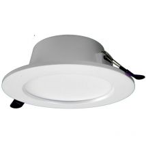 Downlight led encastrable rond oasis 18W 4200K cadre blanc Série Led Oasis - Jandei