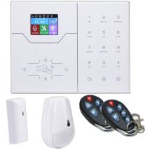 Jandei - Kit d'alarme Web ip Gsm Android Ios Maison et bureau via radio centrale gsm-sms