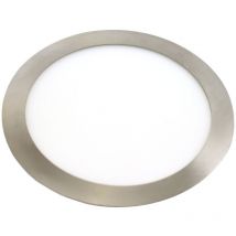 Downlight led 18W 4200K Redondo Embrar Acciaio finito in acciaio - Jandei