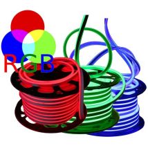Jandei - Néon LED flexible simple 120LED/m 7W/m RGB 25m Néon flexible 1 face