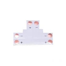 Pack 10 Einheiten Einheiten auf t für Stecker 8 mm led -Streifen 2 Kontakte - Jandei