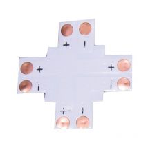Cross Union per connettore da 8 mm Strip led 2 Contatti Pacco 10 Tyres Connector led - Jandei