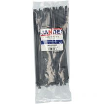 Jandei - Pack 100 Bridas Negras 3.6 200mm