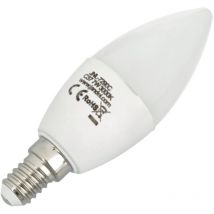 Pack X10 led -Bulbe Catla C37 7 Watt, E14 Rinkfarbe aus warmem weißem Licht 3000k - Jandei