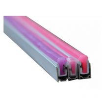 Profilé en Aluminium pour Néon led 6x12 mm Profil de 1 mètre pour Bandes led - Jandei