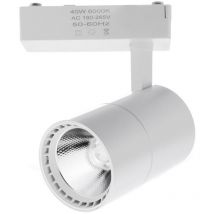 Jandei - Spot sur rail led 40W lumière 6000K rail led blanc monophasé