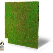 Pannelli acustici Modulabili in flora sintetica ultrarealistica 52x52cm mod. light green coconut - Jangal