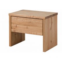 Table de nuit 50x35 Chêne lombard huilé jangali 729 - natur