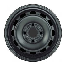 Alcar - Jante tôle 14 pouces - 4 Trous - 5,5x14 4x108 ET47,5 AL63,3 noir